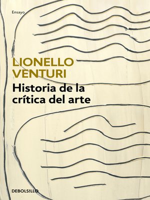 cover image of Historia de la crítica del arte